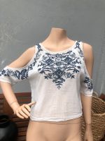 ZARA Bluse Shirt Top boho ethno Gr. S 36 38 Stickerei Nordrhein-Westfalen - Lippstadt Vorschau