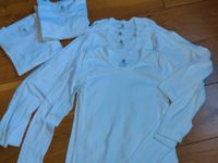 Set sechs mal Sanetta Langarmshirt Unterhemd Langarm weiß Gr. 140 Nordrhein-Westfalen - Lübbecke  Vorschau