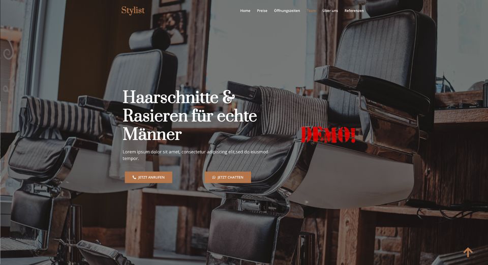 ❗ Webseite für Friseure ❗ Webdesign ❗ Website ❗ Homepage in Hannover