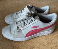 Puma Schuhe Damen Silber Glitzer Stuttgart - Möhringen Vorschau