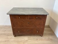 #A Wäschekommode Antik Marmorplatte Bierlack Sideboard Massivholz Sachsen - Burgstädt Vorschau