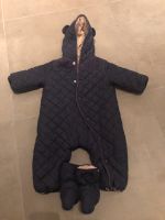 ZARA Mini Baby Overall Winter Bär blau Gr. 74 Bayern - Großheirath Vorschau