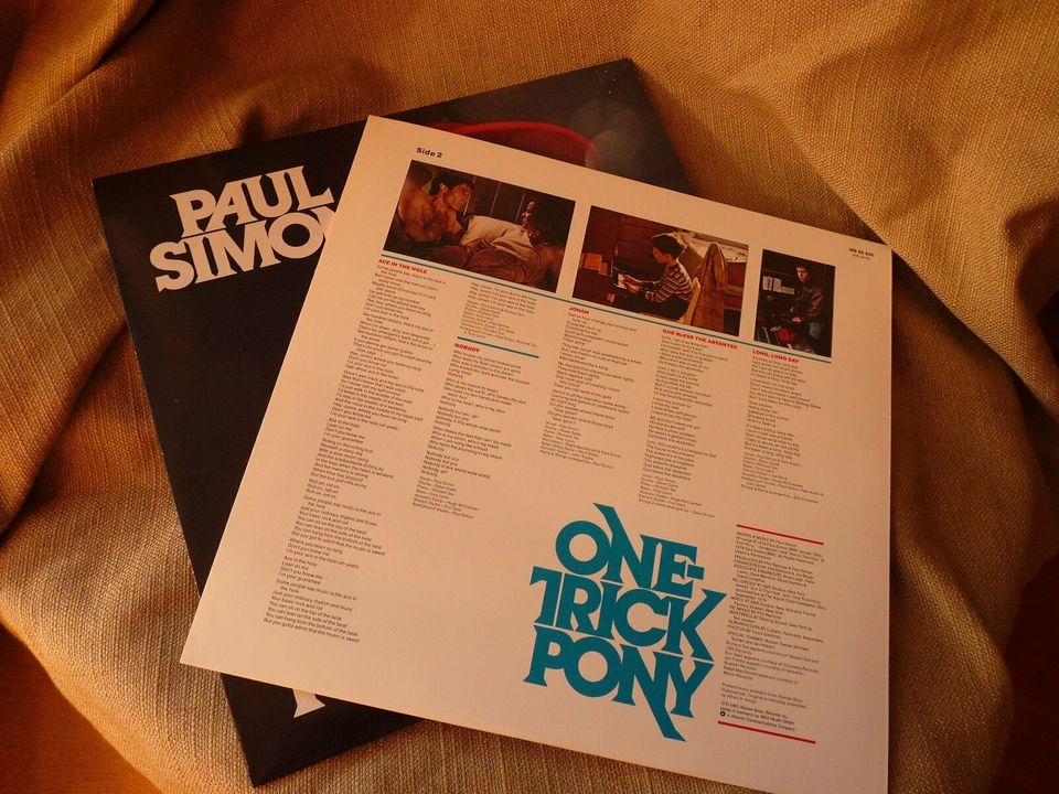 PAUL SIMON "one trick pony", Vinyl Schallplatte in Merching