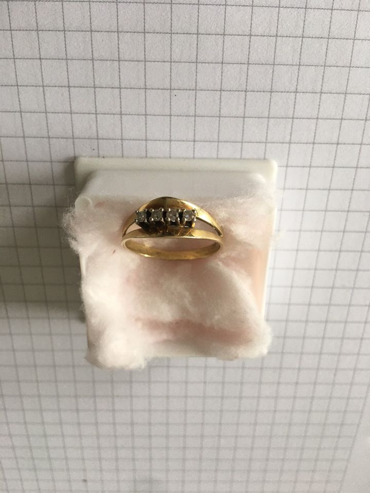 Ring Gold 14K/585 2,70g in Friedberg (Hessen)