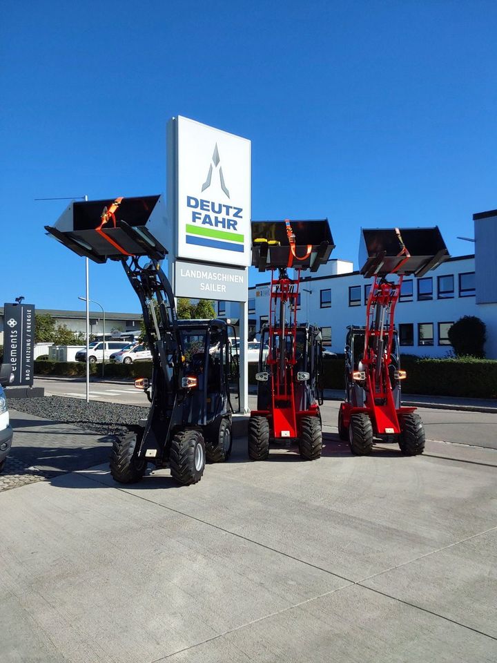 TOYO 826 Hoflader mit Kubota Motor black / rot / Bügel TOP PREISE in Landsberg (Lech)