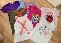 Kleiderpaket: 4 T-Shirts für Mädchen 86/92 Nordrhein-Westfalen - Rheda-Wiedenbrück Vorschau