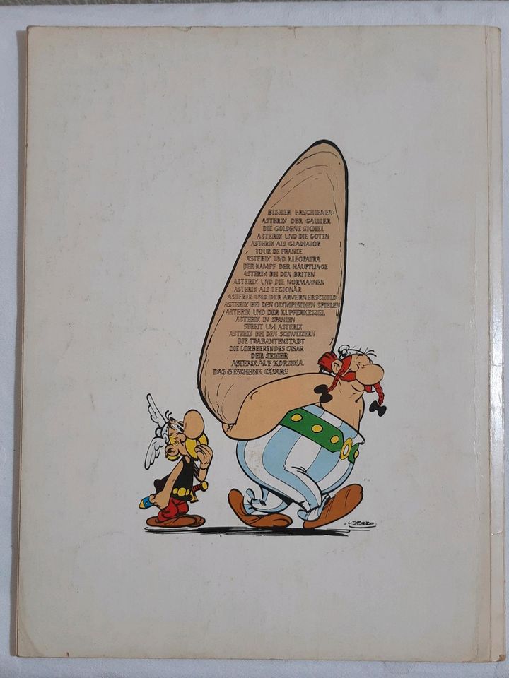 Comic Asterix, Das Geschenk Cäsars, Großer Asterix Band XXI in Bonn