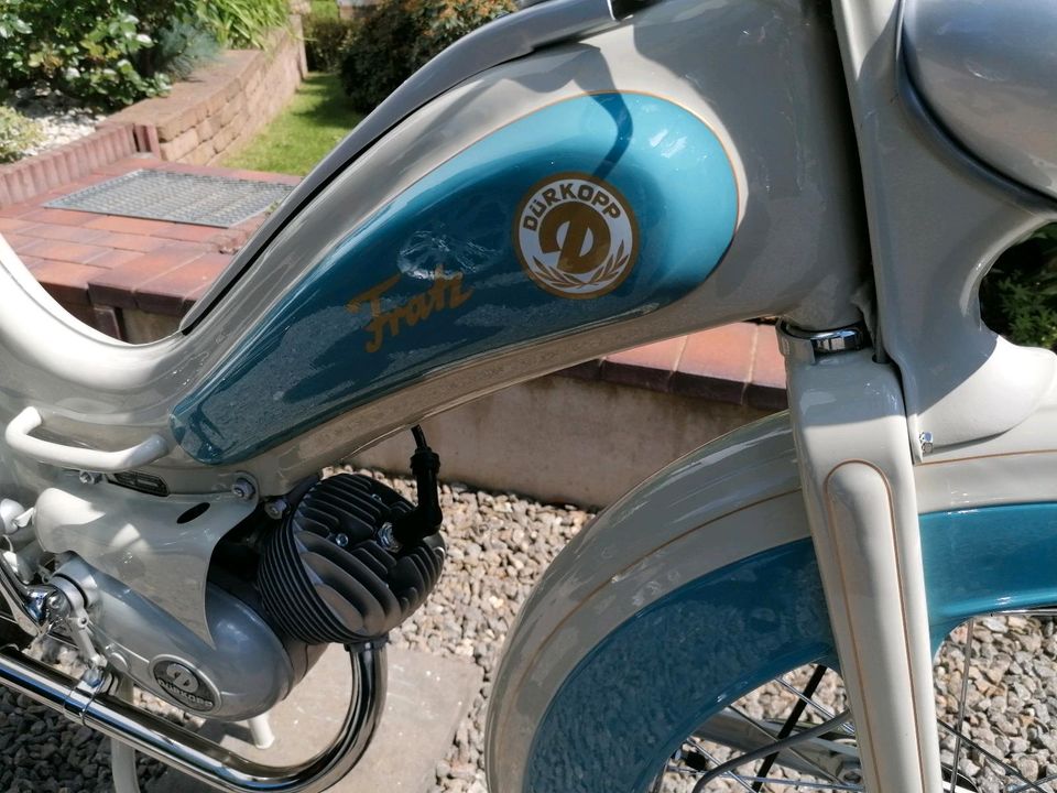 Dürkopp Fratz 4 Moped Oldtimer 1958 restauriert  selten  3Gang in Chemnitz