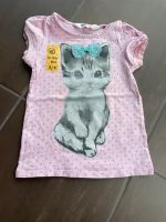 T-Shirt Katze Größe 98/104 Thüringen - Kranichfeld Vorschau