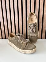 Gabor sneaker Leder Wildleder Größe 6 / 39 Khaki grün Hessen - Haiger Vorschau