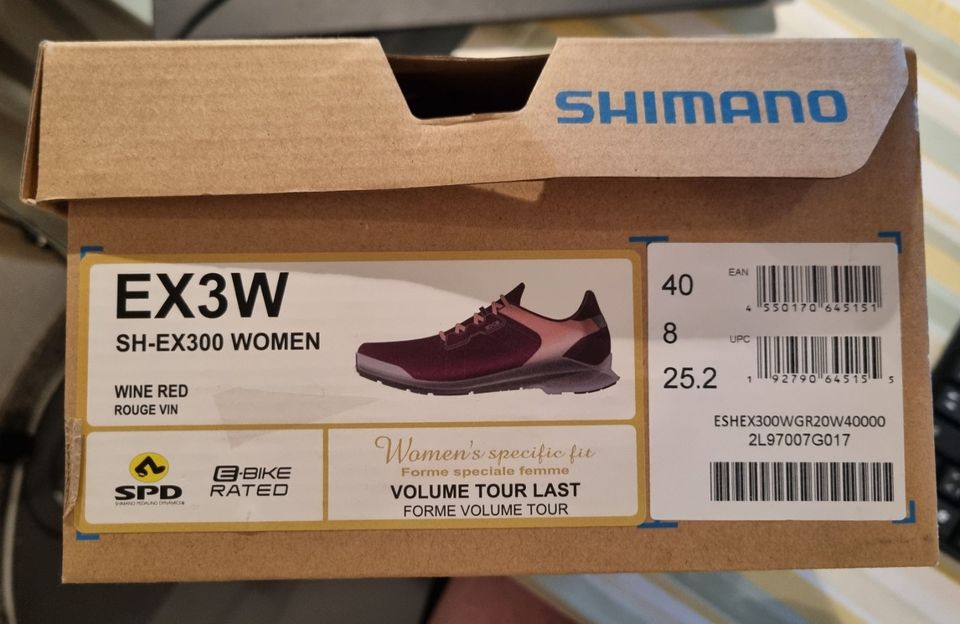 Shimano MTB-Schuhe SH-EX 300 Gr. 40/8 !!!NEU u. UNGETRAGEN!!! in Offenbach