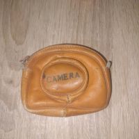Tasche klein Mini alt antik Leder hell braun Börse camera Hannover - Linden-Limmer Vorschau