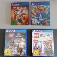 PS4 Spiele Sonic, die Unglaublichen, Harry Potter, Jurassic Lego Berlin - Tempelhof Vorschau