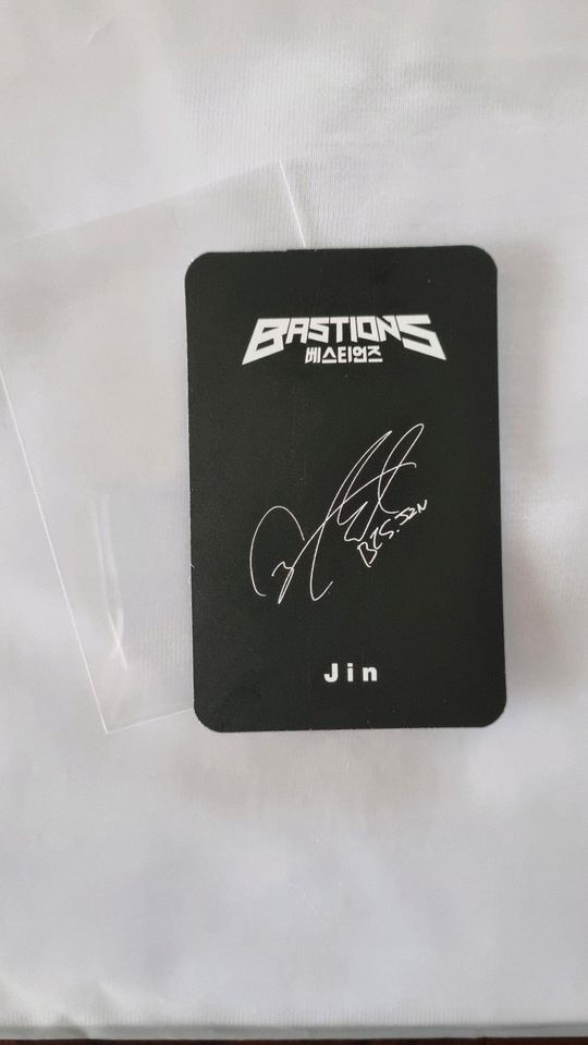 BTS Jin photocard Bastions Soundtrack in Hitzacker