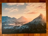 Wandbild Gebirge 70x100cm Bayern - Unterhaching Vorschau