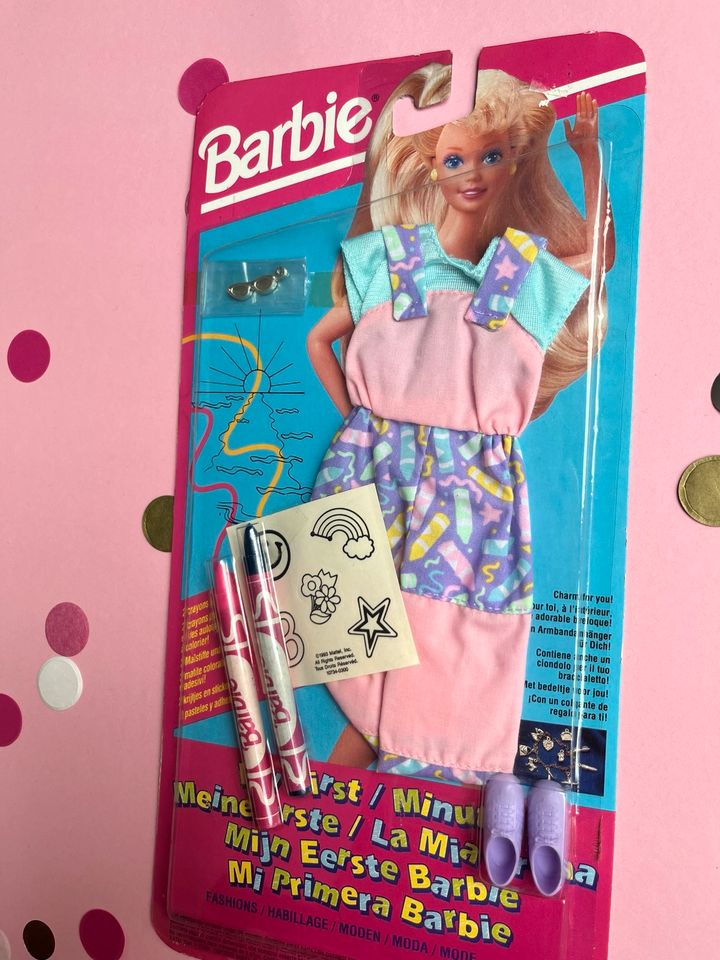 vintage Barbie OVP 90er Jahre retro Kleidung, Outfit, Zubehör in Neu Ulm