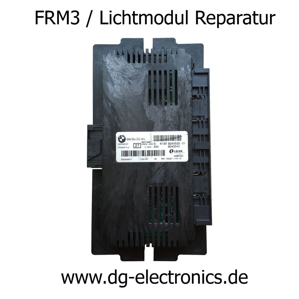 BMW Fußraummodul Lichtmodul Reparatur FRM FRM3 FRM3R Reparatur in Hamburg