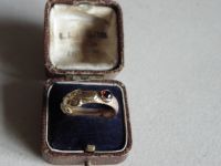 Ungewöhnlicher Goldring Ring Gold mit Rubin Einzelstück Niedersachsen - Bremervörde Vorschau