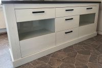 Sideboard, Highboard, Kommode Pinie Weiß Touchwood Sachsen - Röderaue Vorschau