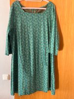 Bonprix, sheego ? Kleid, Jerseykleid, 50/52, braun/grün, geblümt Bayern - Marktheidenfeld Vorschau