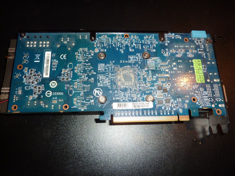 AMD Gigabyte Radeon GV-R787OC 2GB Fan Grafikkarte DVI HDMI Lüfter in Mylau