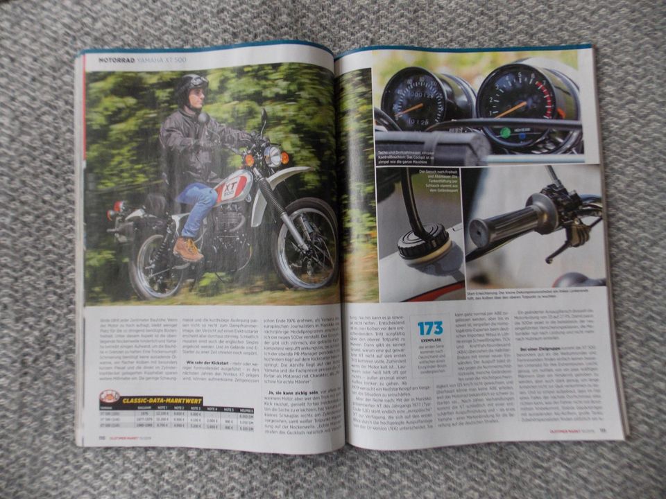 Oldtimer Zeitschriften zur Yamaha XT 500 in Berlin