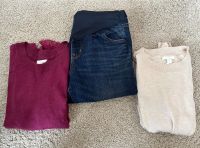 3tlg Kleiderpaket Umstandsmode 1x Jeans, 1x Langarm Shirt, 1x 3/4 Baden-Württemberg - Kirchardt Vorschau