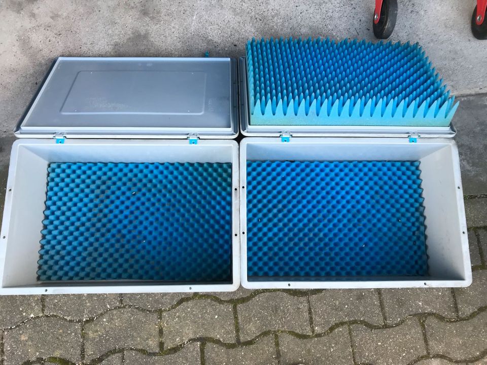 Transportkasten Transportkisten Lagerkiste Kasten mit Deckel in Nordsehl