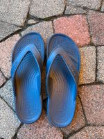 Original Crocs, Zehentrenner, blau, Größe 46,5 / Größe 12 Nordrhein-Westfalen - Wachtendonk Vorschau