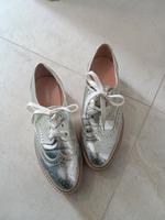 Catwalk Halbschuhe Ballerinas Silber Gr.39 Bayern - Schwabmünchen Vorschau