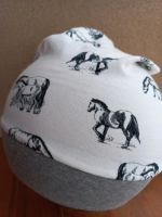 Beanie Mütze Handmade.selbstgenäht NEU KU 53-55Gr.jersey Pferd  Nordrhein-Westfalen - Balve Vorschau