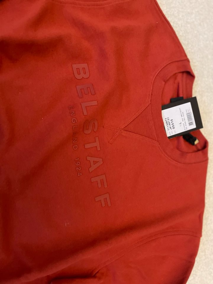 BELSTAFF 1924 SWEATSHIRT RED OCHRE/RED OCHRE in Gelsenkirchen