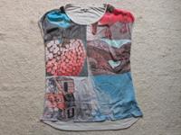 cream T-Shirt Top vorne Viskose  Viskosebluse L 40 Baden-Württemberg - Obersulm Vorschau