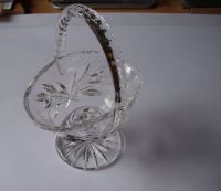 Glasschale mit Griff Glaskörbchen Kristallkörbchen Nordrhein-Westfalen - Detmold Vorschau