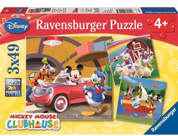 Mickey mouse Clubhouse  Puzzle 3 x 49 Teile in Dessau-Roßlau