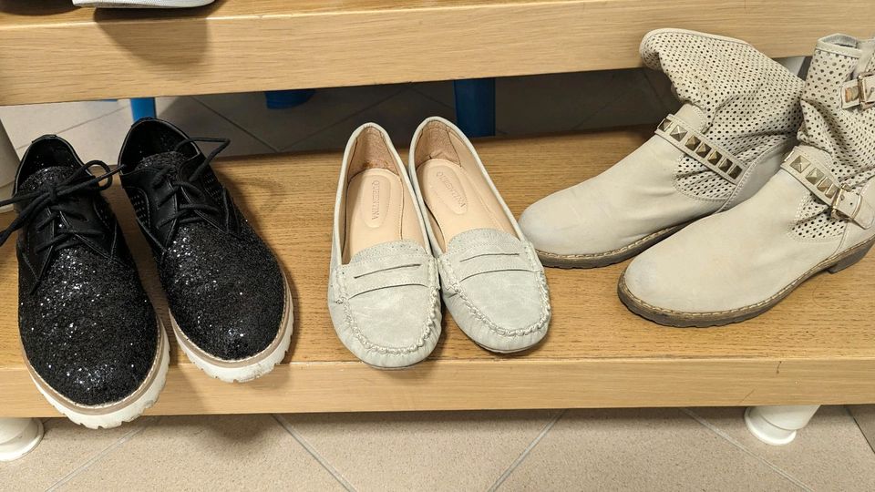 3 Paar Damen Schuhe/Stiefelette/Schnürschuhe in Berlin