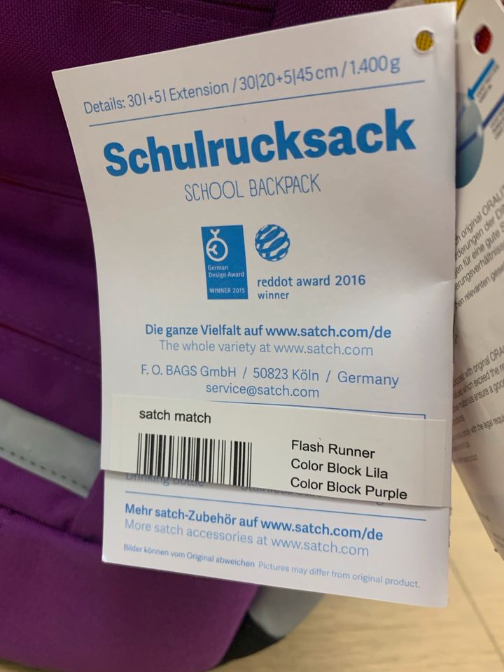 Satch Match Schulrucksack Flash Runner in Senftenberg