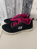 Dunkelblau pink Skechers flex Sole - Gr. 38 Hessen - Herborn Vorschau