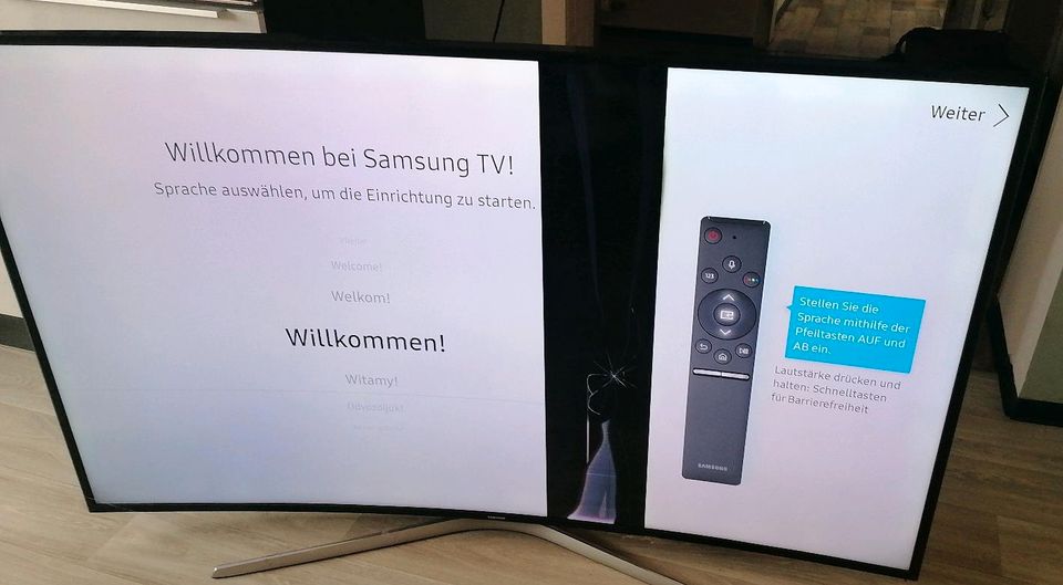 Samsung Curved smart TV 65 Zoll in Lauchhammer