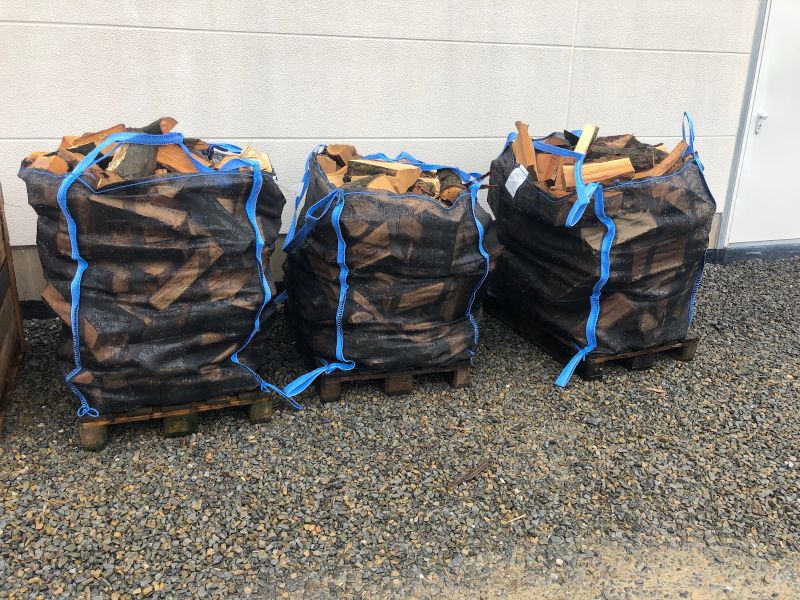 Woodbag XL mit Sternboden - Lagersack für Brennholz – Bigbag in Nümbrecht