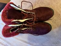 Winterstiefel gefüttert rot Bordeaux Damenschuhe Hessen - Mühltal  Vorschau