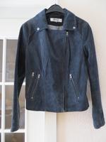 Lederjacke, dunkelblau, von Only, Gr. 40 Hessen - Hanau Vorschau