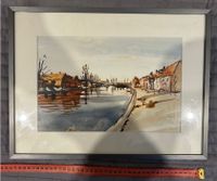 Aquarell, Hans Peters, signiert, 42x 32 cm Lübeck - St. Gertrud Vorschau