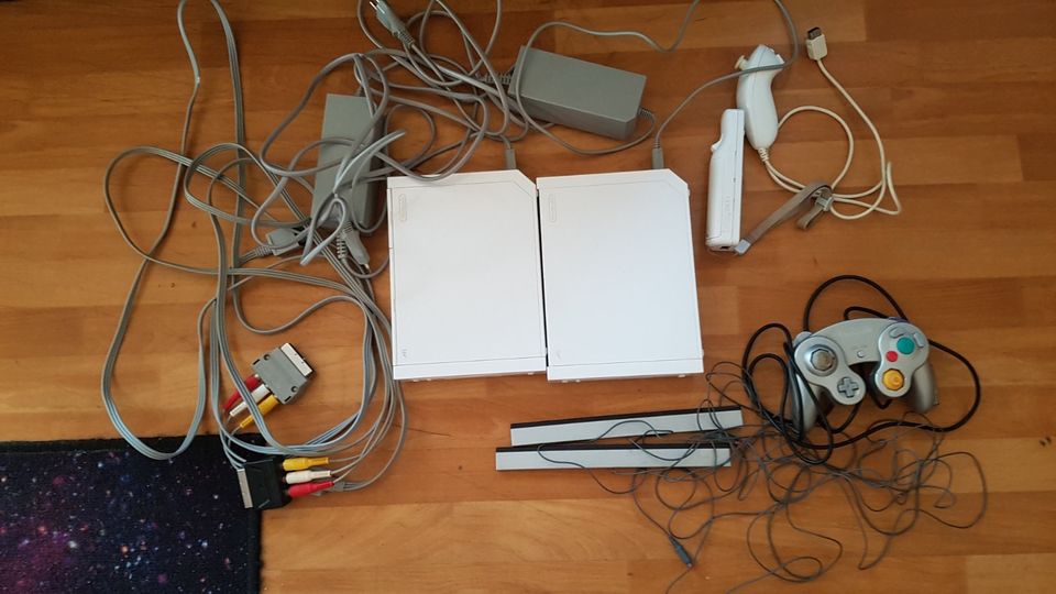 2XNintendo Wii Konsolen mit zubehör wie abgebildet in Neumünster