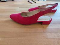 Ara Sandaletten, rot, neuwertig, high Heel soft Sohle Lindenthal - Köln Müngersdorf Vorschau