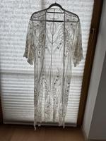 langer Strand Kimono für Damen in weiß mit spitze Bayern - Freystadt Vorschau