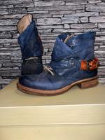 A.S.98 Airstep Boots blau  Saint Metal Gr. 39 Top Niedersachsen - Nordhorn Vorschau