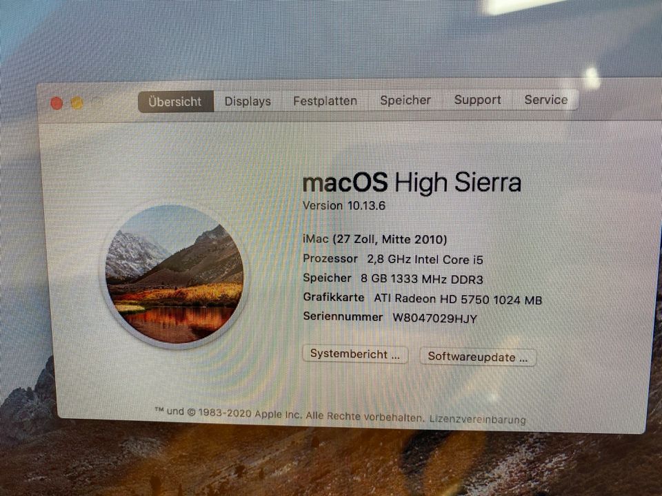 iMac 27 Zoll in Krefeld