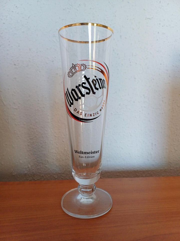 Glas Bierglas Warsteiner Fan-Tulpe neu Fan-Editon in Bismark (Altmark)