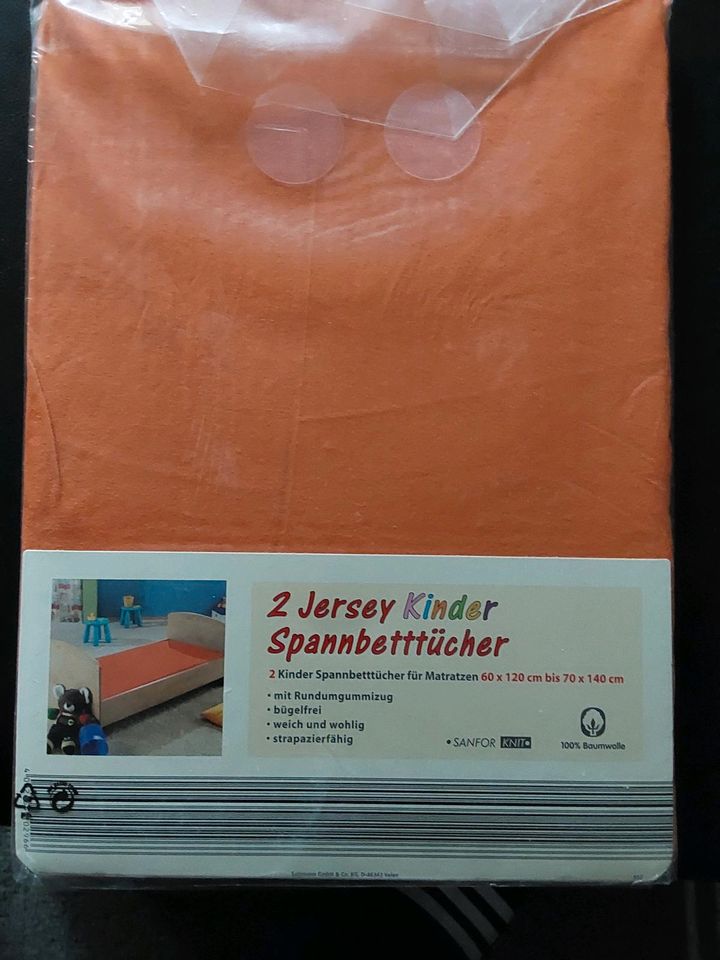 Kinder 2 Stück Jersey   Spannbetttücher 60x120cm bis 70x140cm neu in Köln